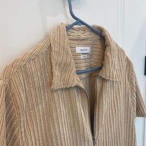 urban outfitters corduroy zip-up .. so trendy